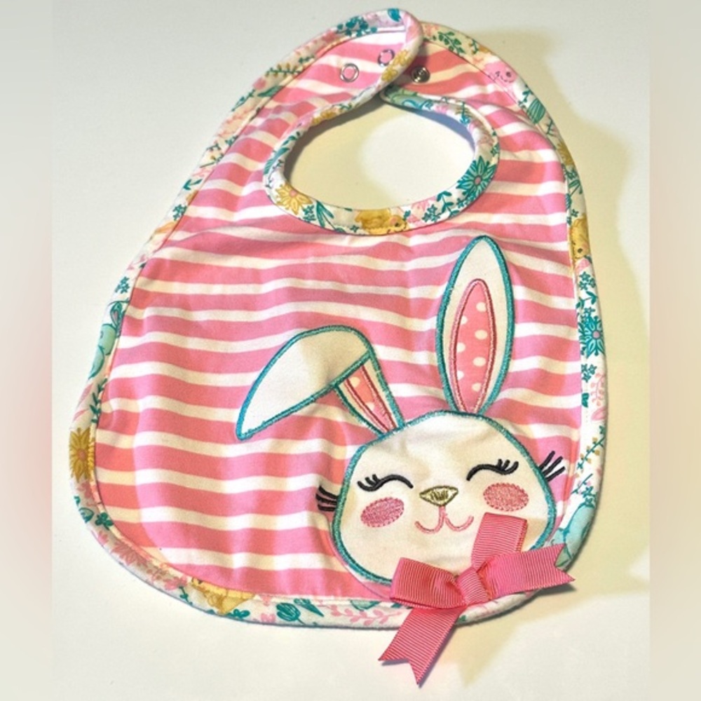 Rare Editions Easter Bunny Bib